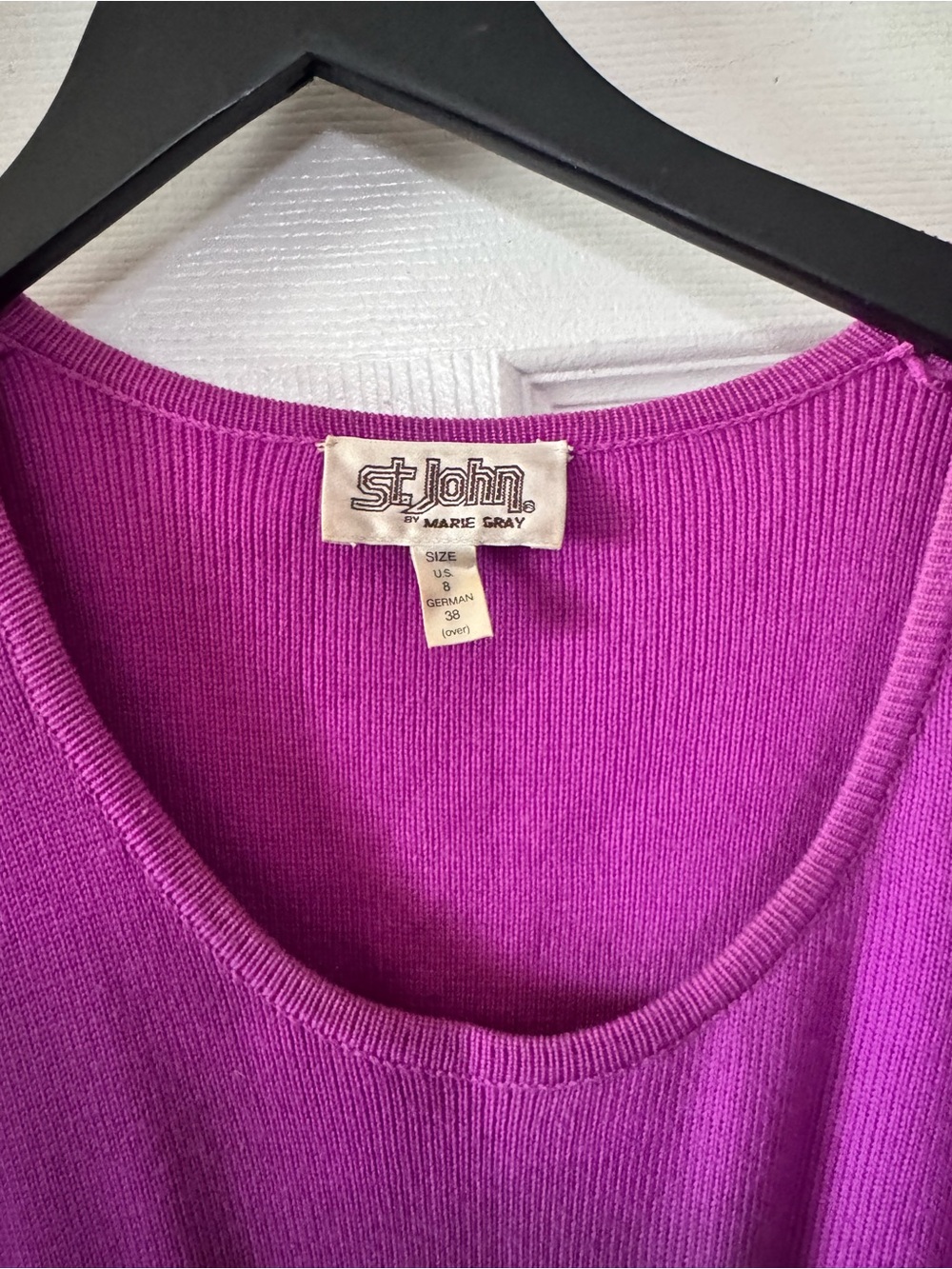 Vintage St. John by Marie Gray Colorblock Knit Dress Size 8 - Picture 2 of 5